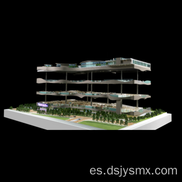 Edificios de escala de modelos para centro comercial y minorista
